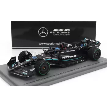   Spark - MERCEDES GP F1 W14 TEAM MERCEDES-AMG PETRONAS FORMULA ONE N 63 5th MONACO GP 2023 GEORGE RUSSEL MATT BLACK