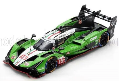 Spark - LAMBORGHINI SC63 3.8L V8 TURBO TEAM LAMBORGHINI IRON LYNX N 19 24h LE MANS 2024 ROMAIN GROSJEAN - MATTEO CAIROLI - ANDREA CALDARELLI GREEN WHITE BLACK