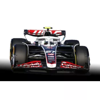   Spark - HAAS F1  FW24 TEAM MONEYGRAM HAAS N 27 AUSTRALIAN GP 2024 NICO HULKENBERG BLACK WHITE