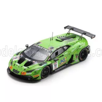   Spark - LAMBORGHINI HURACAN GT3 EVO2 5.2L V10 TEAM GRT GRASSER RACING N 19 24h SPA 2024 MATEO LLARENA - HUGO COOK - BAPTISTE MOULIN - HAYTHAM QARAJOULI GREEN