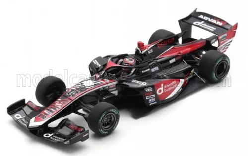 Spark - DALLARA SF23 TRD 01F TEAM ROOKIE RACING N 14 SUPER FORMULA SEASON 2024 KAZUYA OSHIMA BLACK RED