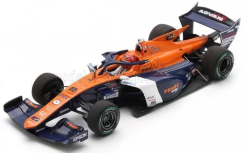 Spark - DALLARA SF23 HR-417-E TEAM PONOS NAKAJIMA RACING M-TEC N 65 SUPER FORMULA SEASON 2024 REN SATO ORANGE WHITE BLUE