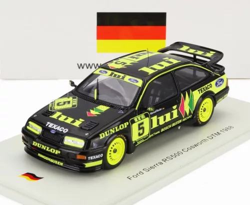 Spark - FORD ENGLAND SIERRA RS500 COSWORTH N 5 DTM 1988 MANUEL REUTER BLACK YELLOW