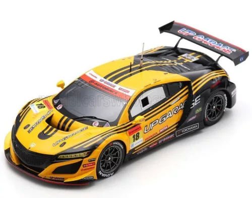 Spark - HONDA NSX GT3 TEAM UPGARAGE N 188 GT300 CLASS SUPER GT 2020 TAKASHI KOBAYASHI - KOSUKE MATSUURA YELLOW BLACK