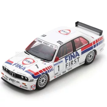   Spark - BMW 3-SERIES (E30) M3 TEAM BMW FINA N 1 SUPERTURISMO MONZA 1992 ROBERTO RAVAGLIA WHITE