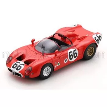   Spark - ALFA ROMEO 33 SPIDER TEAM AUTODELTA N 66 12h SEBRING 1967 R.BUSSINELLO - N.GALLI RED