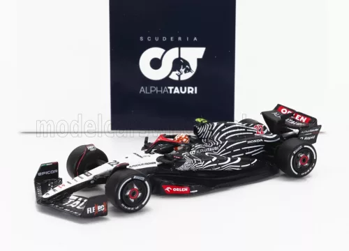 Spark - ALPHA TAURI F1  AT04 TEAM ALPHA TAURI N 22 LAS VEGAS USA GP 2023 YUKI TSUNODA WHITE BLACK