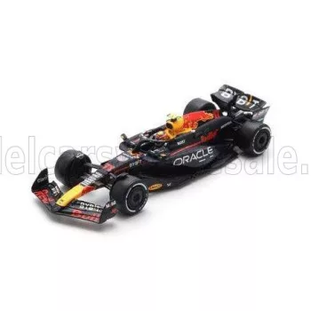   Spark - RED BULL F1  RB20 TEAM ORACLE RED BULL RACING N 11 2nd BAHRAIN GP 2024 SERGIO PEREZ BLUE YELLOW RED