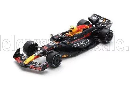 Spark - RED BULL F1  RB20 TEAM ORACLE RED BULL RACING N 11 2nd BAHRAIN GP 2024 SERGIO PEREZ BLUE YELLOW RED