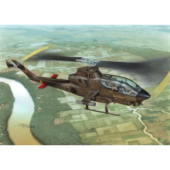   Special Hobby - AH-1G Cobra Over Vietnam with M-35 Gun System Hi-Tech Kit