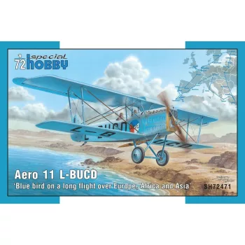   Special Hobby - Blue bird on a long flyight over Europe, Africa and Asia (Aero 11 L-BUCD)