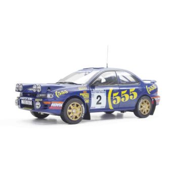   Sunstar - 1:18 Subaru Impreza 555 - #2 Mcrae Colin - Ringer Derek -Winner Rally Of New Zealand 1994