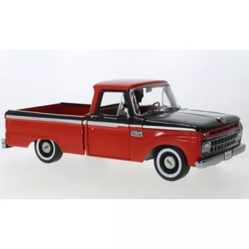   Sun Star - Ford F-100 Custom Cab Pickup, rot/schwarz, 1965, 1:18