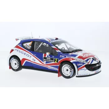  Sun Star - Peugeot 207 S2000, Rally Of Scotland, 2010, #2, 1:18