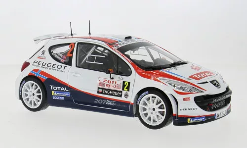 Sun Star - Peugeot 207 S2000, Rallye WM, Rallye Monte Carlo, 2011, #2, 1:18