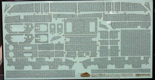 Tamiya - 1/35 Zimmerit for Panzer IV