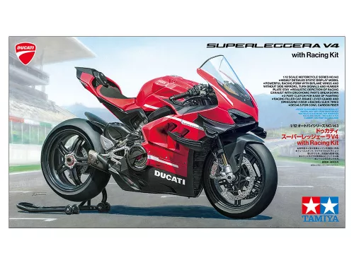 Tamiya - Ducati Superleggera V4 with Racing Kit