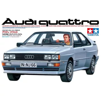 Tamiya - 1:24 Audi Quattro - 1 figure