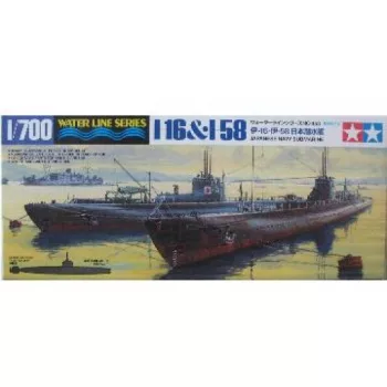 Tamiya - Japanese Navy Submarine - I-16 & I-58