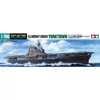   Tamiya - U.S. Aircraft Carrier Yorktown CV-5 - Water Line Series