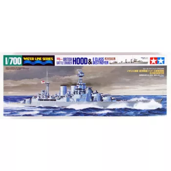   Tamiya - BC Hood  E Class Destroyer - Battle of Denmark Strait
