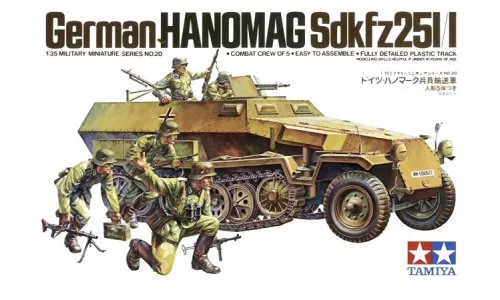 Tamiya - German Hanomag Sonderkraftfahrzeug 251/1 Kit