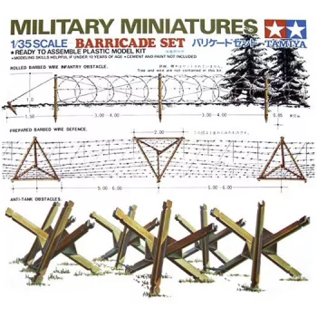 Tamiya - Barricade Setkit- Ca127