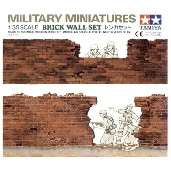 Tamiya - Brick Wall Set