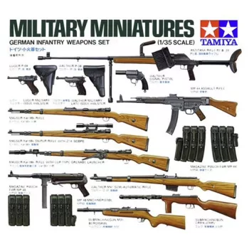 Tamiya - German Infantry Weapons Set Kt