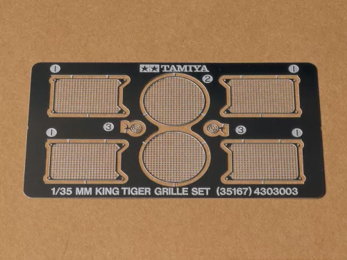 Tamiya - King Tiger Etched Grille