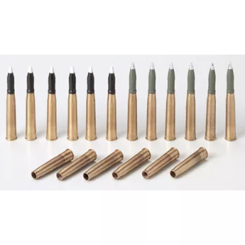   Tamiya - Pz.Kpfw. IV Brass 75mm Projectiles (75mm KwK 40L/48)