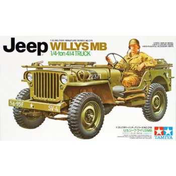 Tamiya - Jeep Willys MB 1/4 Ton Truck - 1 figure