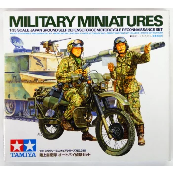 Tamiya - JGSDF Motorcycle Recon. Set