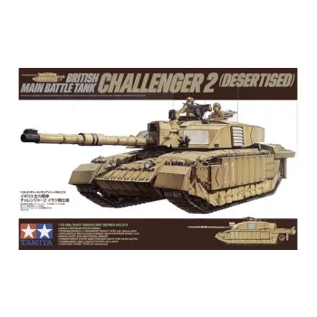 Tamiya - British Mbtchallenger 2 - (Desertised)