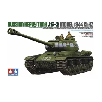   Tamiya - Russian Heavy Tank JS-2 Model - 1944 ChKZ - 2 figures