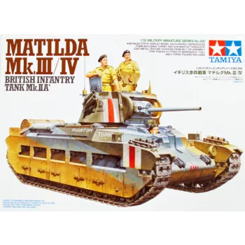   Tamiya - British Infantry Tank Matilda - Mk.III/IV - 2 figures