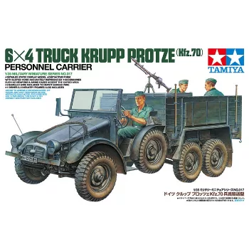 Tamiya - German 6x4 Truck Krupp Protze - 3 figures
