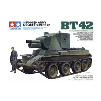 Tamiya - Finnish Army Assault Gun BT -42 - 1 figure