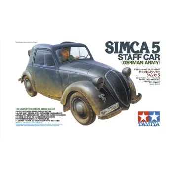 Tamiya - Simca 5 Staff Car - 1 figure