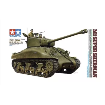 Tamiya - Israeli Tank M1 Super Sherman - 2 figures