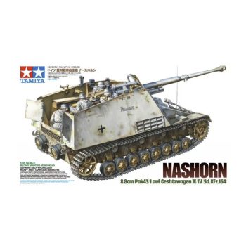   Tamiya - Nashorn 8.8cm Pak43/1 auf Geschutzwagen III/IV - 4 figures