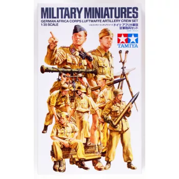 Tamiya - German Africa Corps Luftwaffe Artillery Crew Set