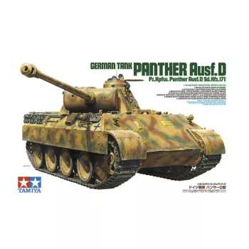   Tamiya - German Tank Panther Ausf.D Pz.Kpfw. Panther Ausf. D (Sd.Kfz. 171)