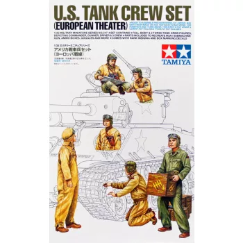 Tamiya - U.S. Tank Crew set (European Theater)