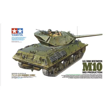 Tamiya - U.S. Tank Destroyer M10 Mid Production -2 Figures