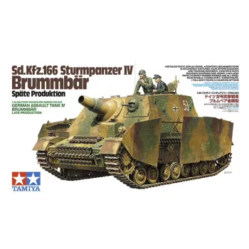   Tamiya - Sd.Kfz.166 Sturmpanzer IV Brummbar Late Production - 2 figures