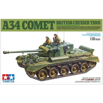   Tamiya - A34 Comet British Cruiser Tank (expected delivery- February 2023)