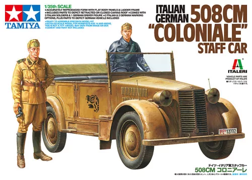 Tamiya - Italian/German 508CM "Coloniale" Staff Car