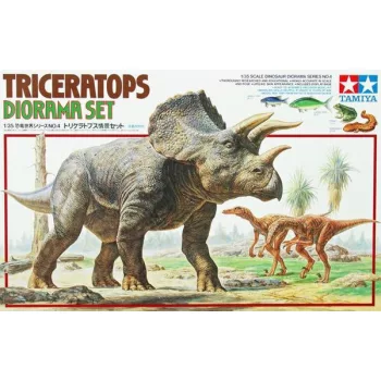 Tamiya - 1:35 T riceratops Diorama Set (Series No.4)