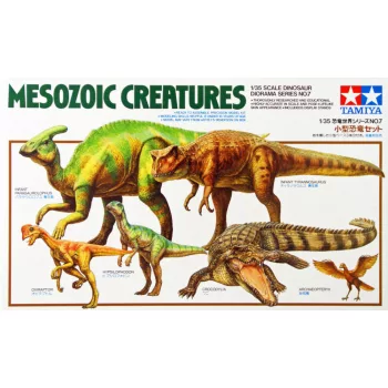 Tamiya - Mesozoic Creatures Set (Diorama Series No.7)